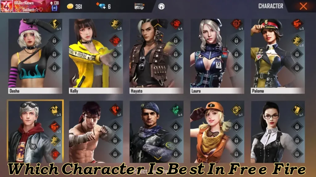 which character is best in free fire