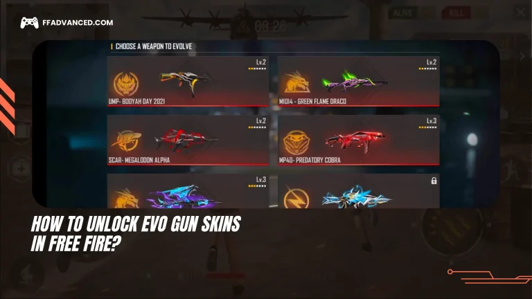 How To Unlock Evo Gun Skins In Free-Fire