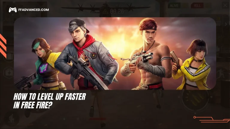 how to level-up faster in free fire