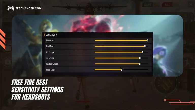 Free Fire Best Sensitivity Settings for-Headshots