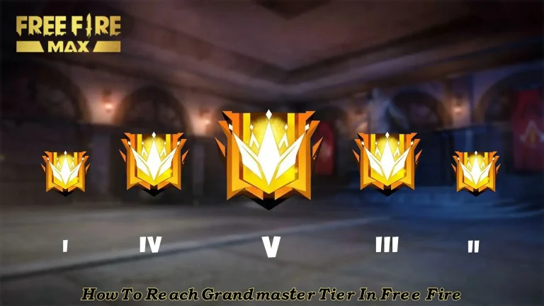 how to reach grandmaster tier in free fire